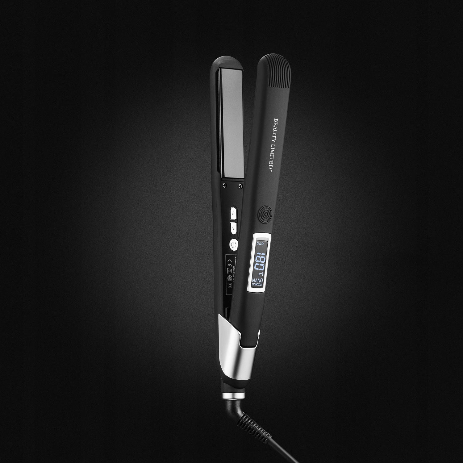 Hair Straightener Medium CERAMIC TOURMALINE IONIZATION NANO 150W Packaging status original