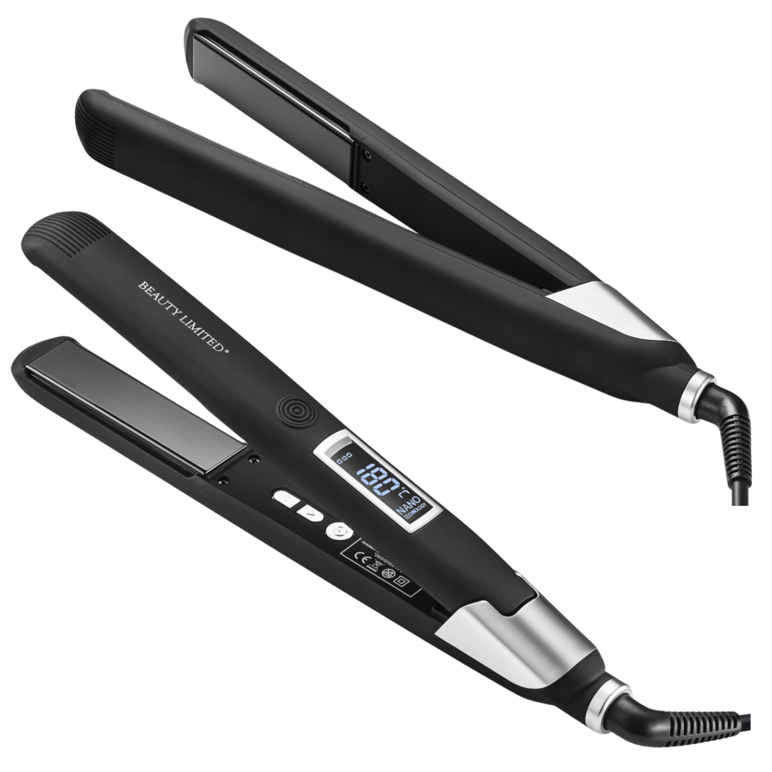 Hair Straightener Medium CERAMIC TOURMALINE IONIZATION NANO 150W