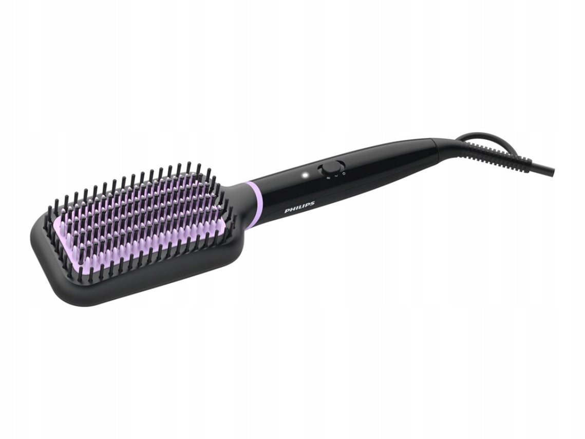 Hair Straightening Brush PHILIPS StyleCare Essential BHH880 Black Packaging status original