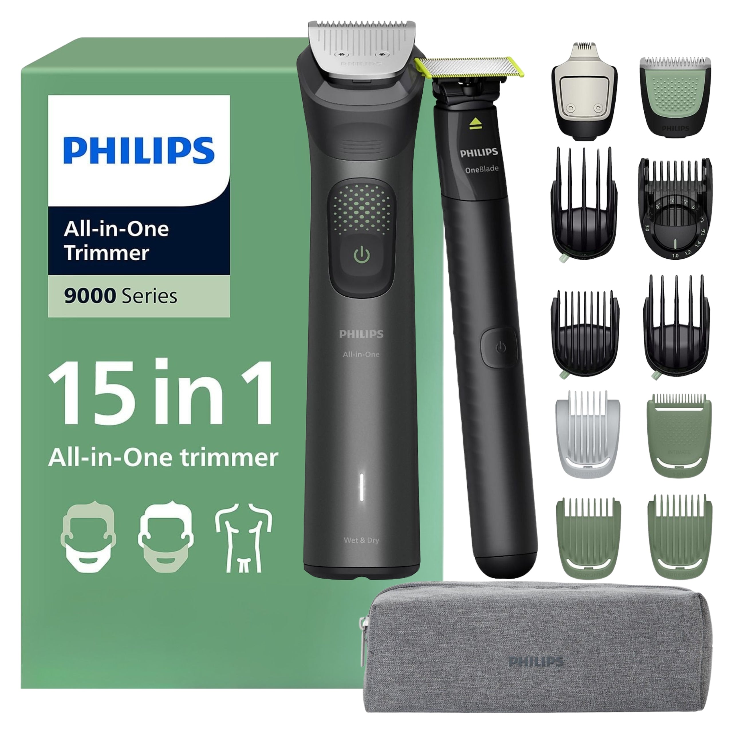 Hair Trimmer Philips Series 9000 15 in 1 MG9531/15