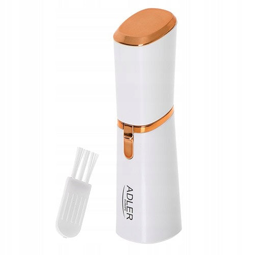 Hair Trimmer Women's LED Cutting Head Pearl Gold Adler AD 2939 Dominant color white