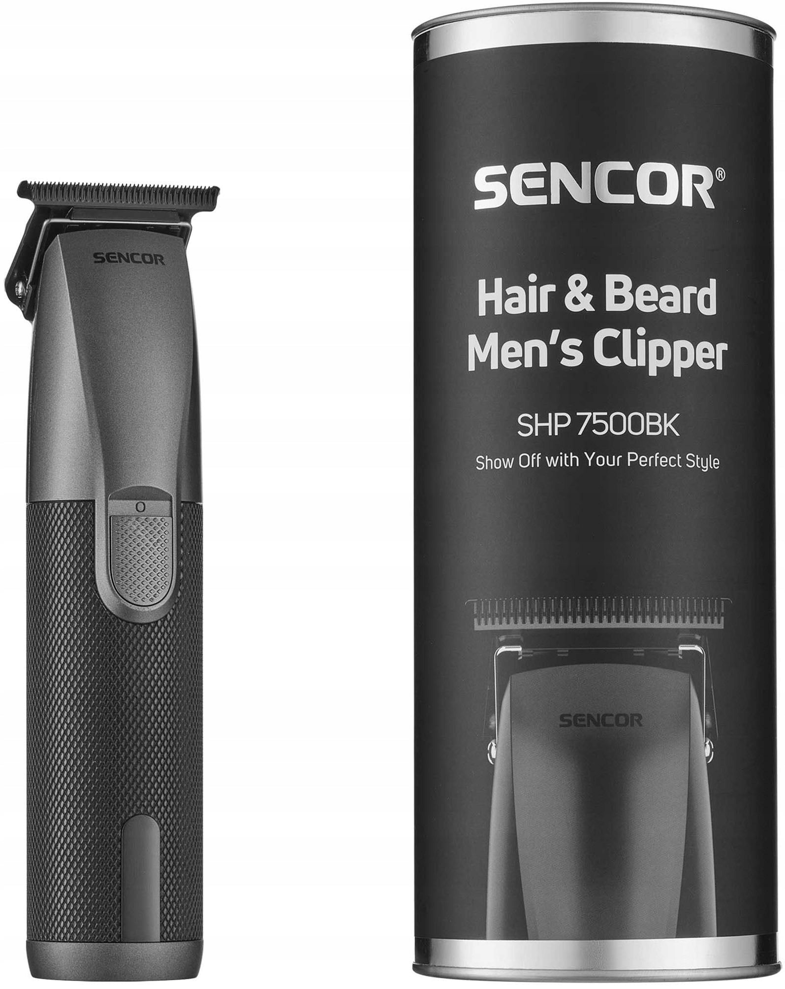 Hair and Beard Clipper Sencor SHP 7500BK Ceramic Blade Brand Sencor