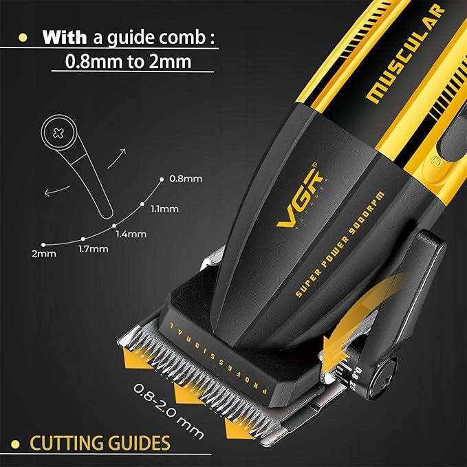 Hair clipper VGR Super Power 9000RPM V-285 Muscular C1 Manufacturer code 6973224082852