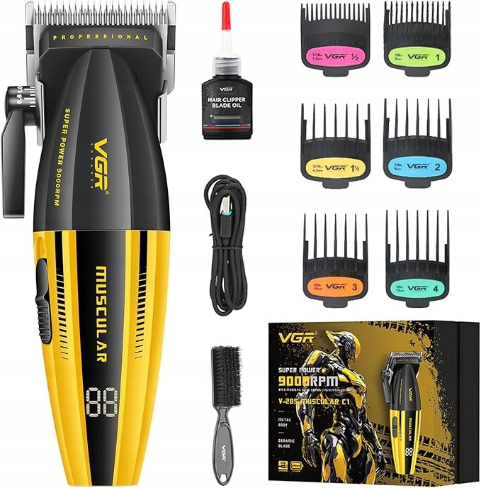 Hair clipper VGR Super Power 9000RPM V-285 Muscular C1