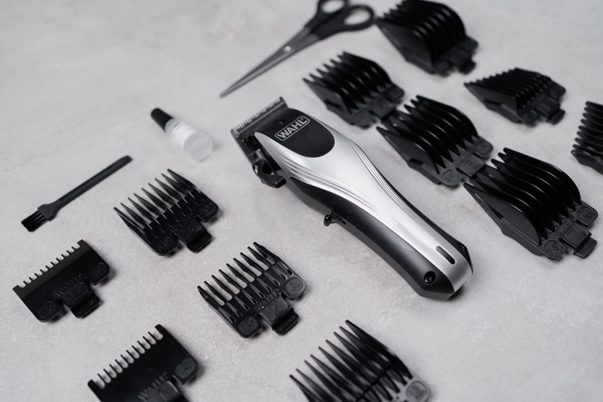 Hair clipper Wahl Rapid Clip 9657-0460 wireless Dominant color silver/gray
