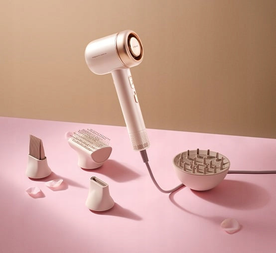 Hair dryer Dreame Gusto ionization 4 tips rose gold Manufacturer code AHG40A
