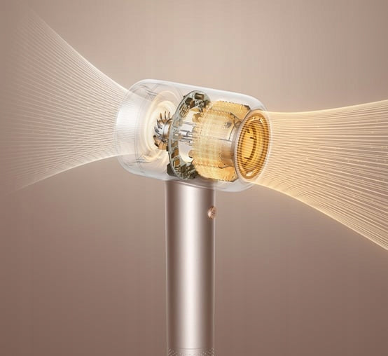 Hair dryer Dreame Gusto ionization 4 tips rose gold Packaging status original