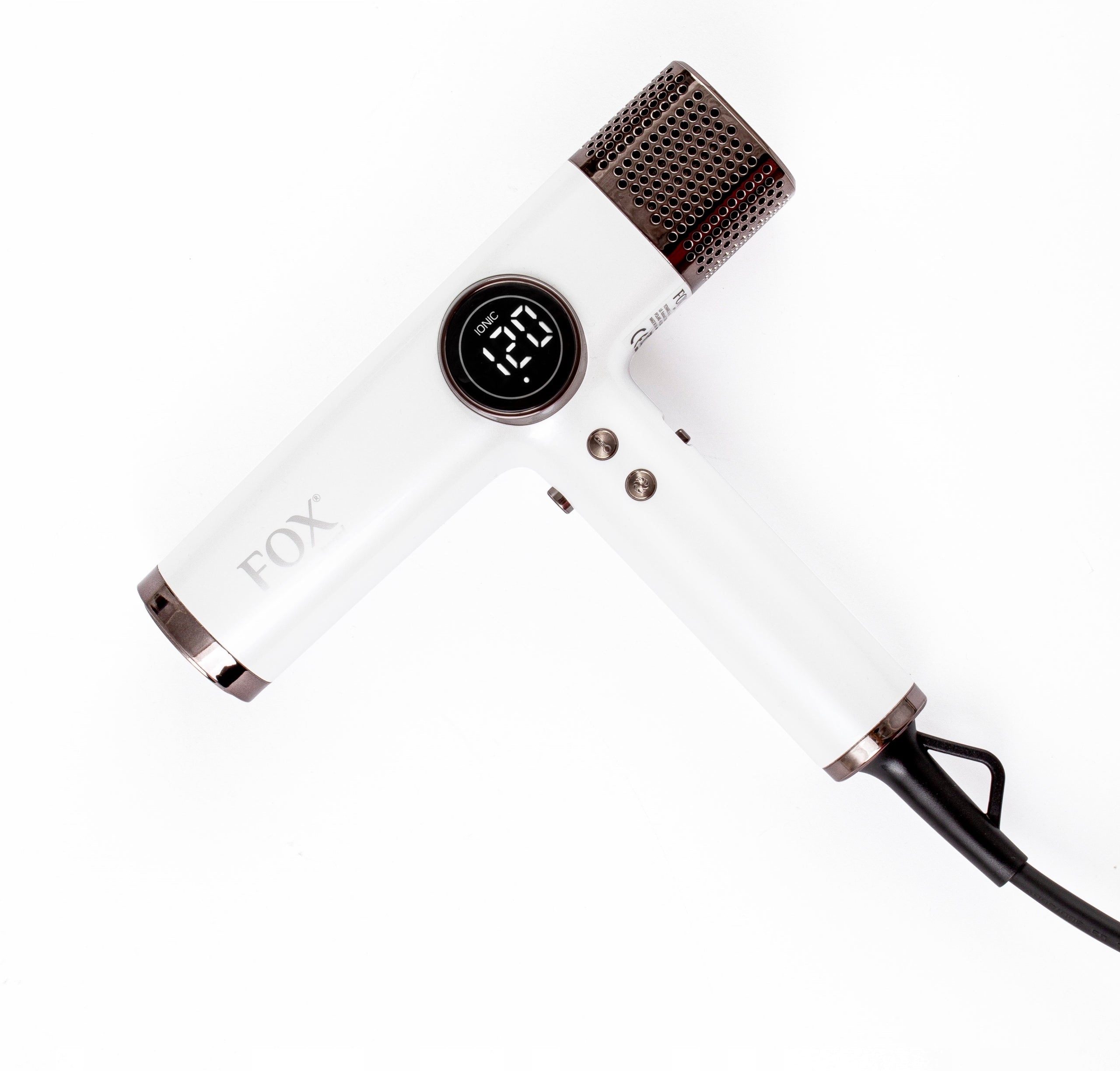 Hair dryer FOX PEARL 1800W with Ionization and MAGNETIC Diffuser Packaging status original
