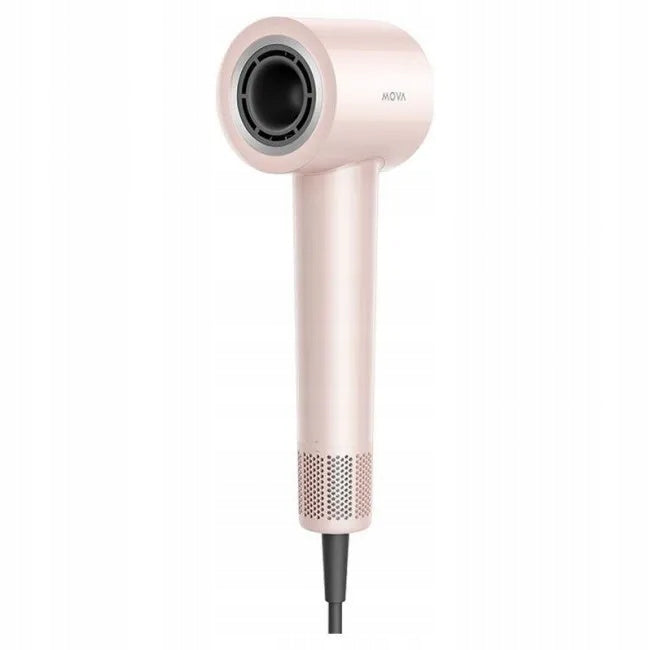 Hair dryer Mova Turbo pink ionization quiet operation 4 levels these