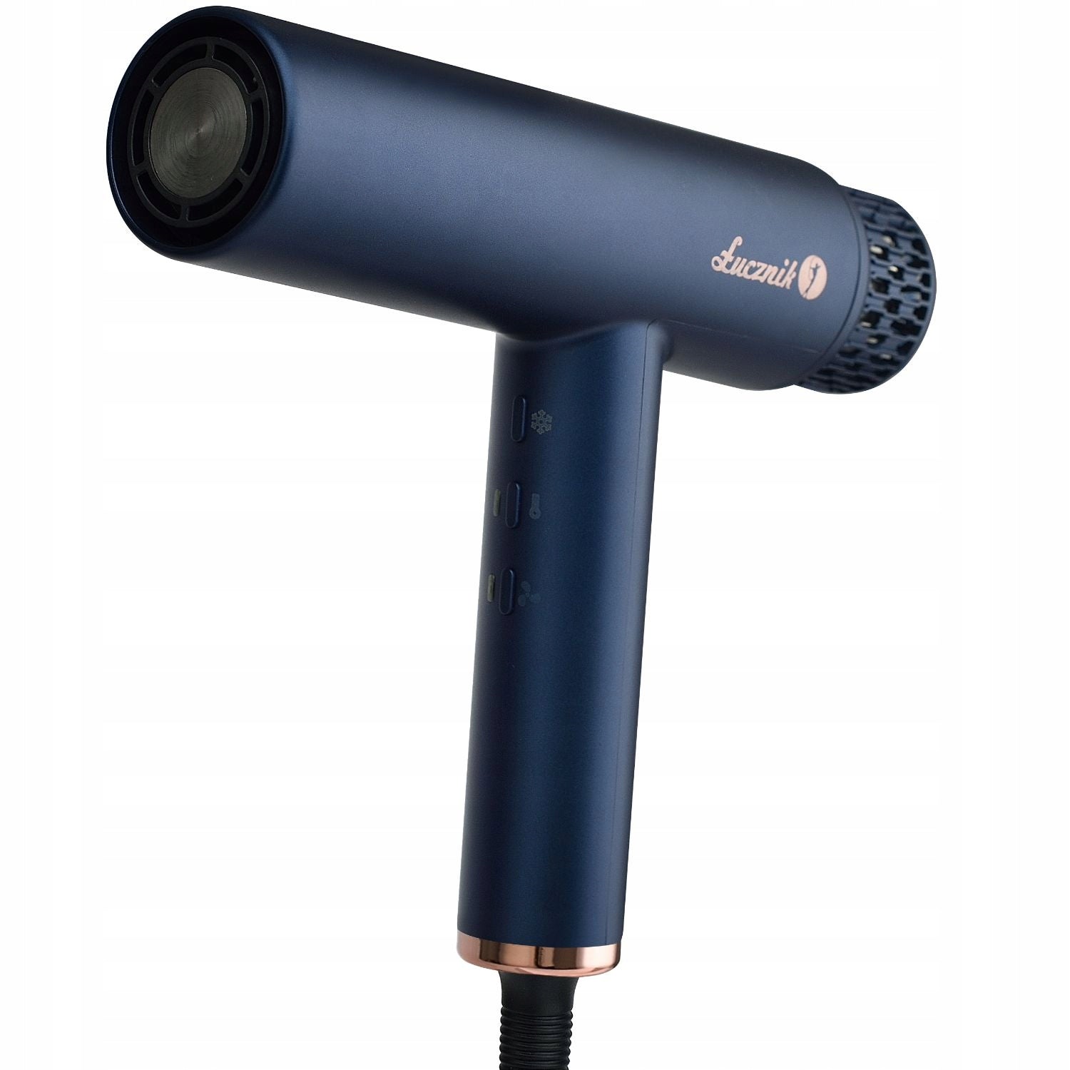 Hair dryer with ionization diffuser Łucznik HyperAir BLDC 1800W navy blue Manufacturer code 07.162