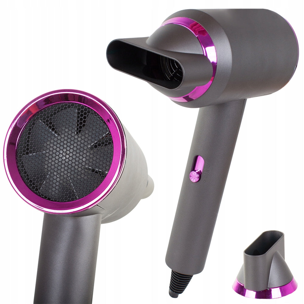 Hair dryer with ionization