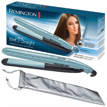 Hair straightener REMINGTON ceramic wet hair temp adjustment