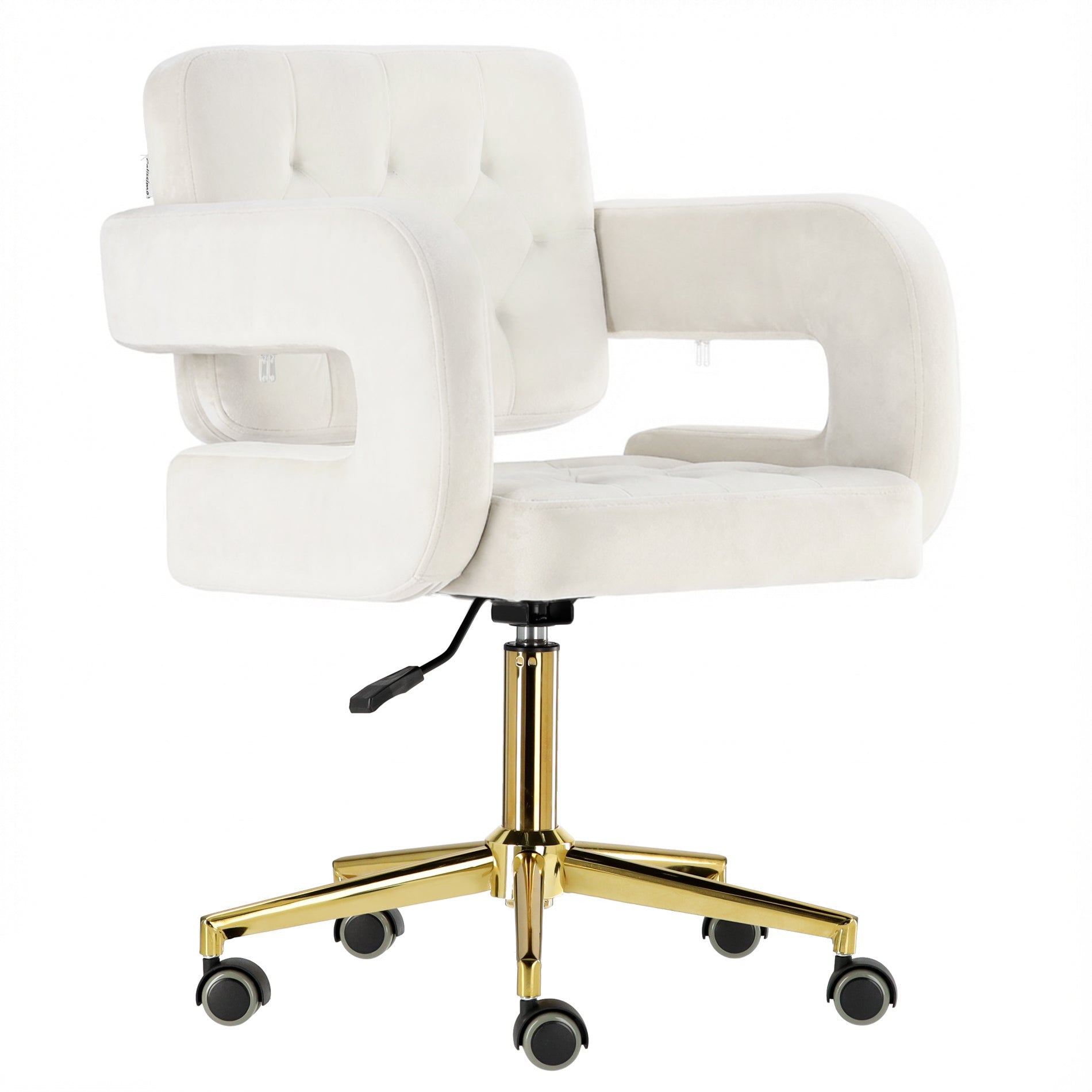 Hairdresser Cosmetic Stool with Backrest SPA Chair Mobile Amalfi Brand Calissimo