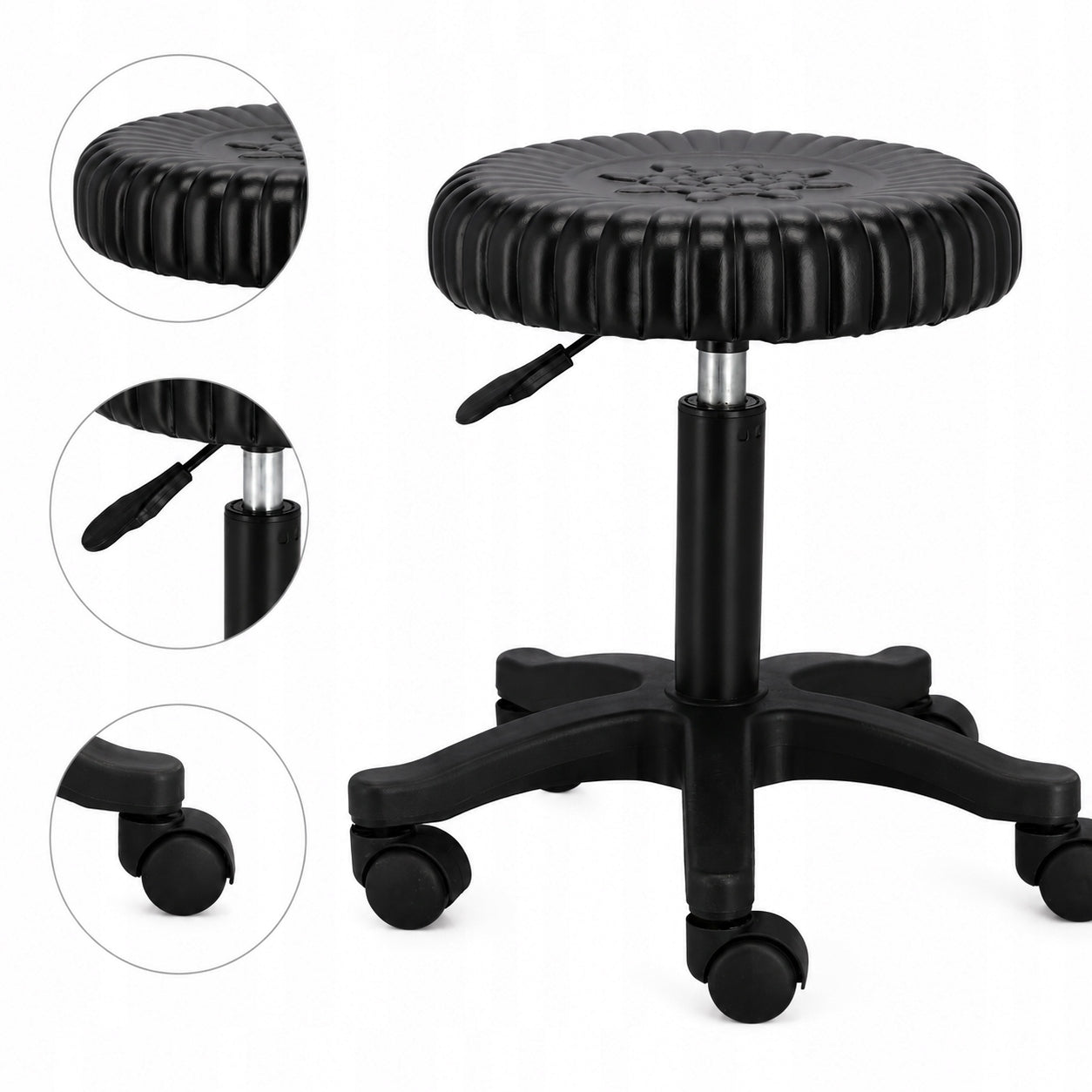 Hairdresser cosmetic stool bar stool saddle SPA mobile