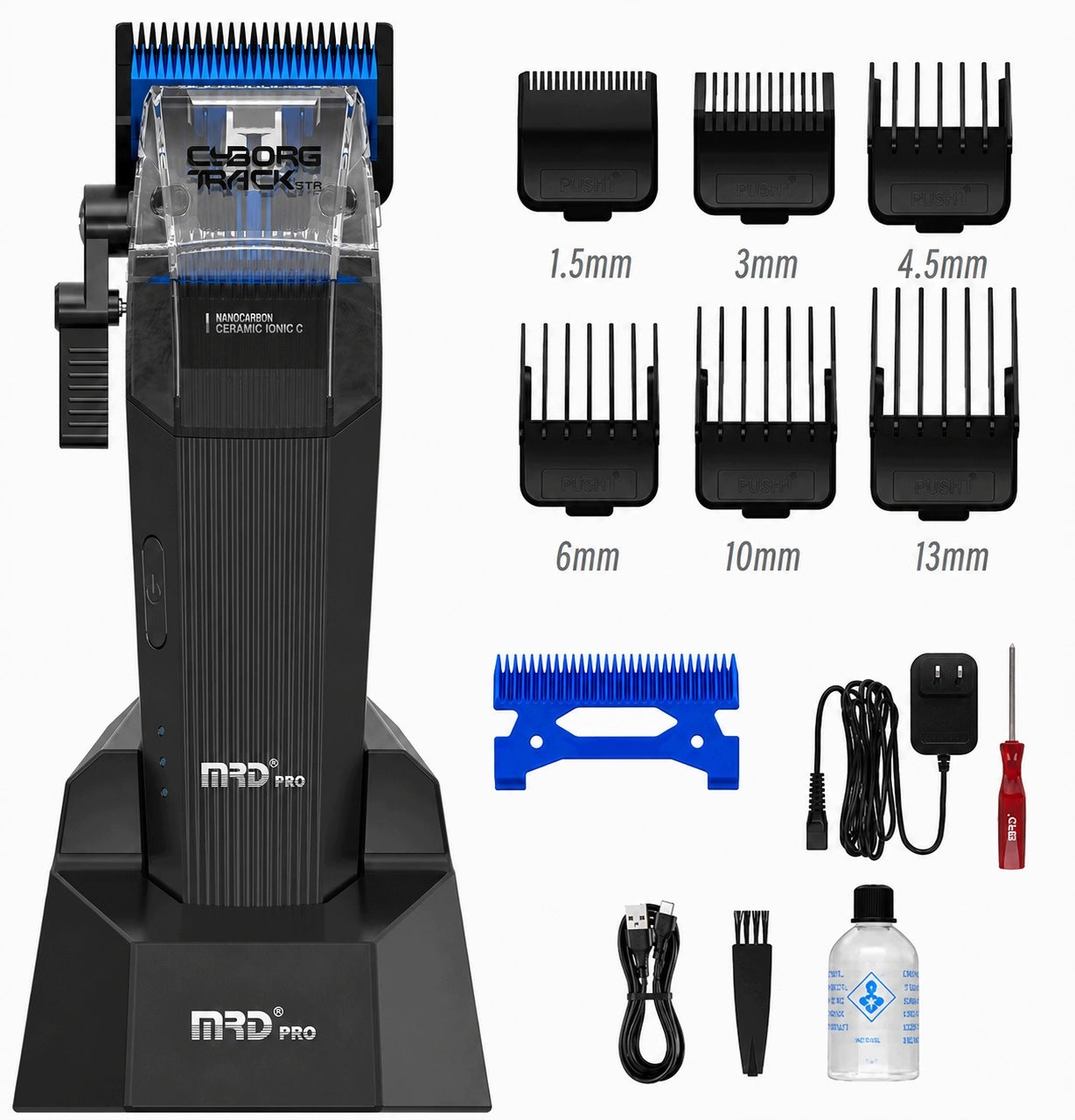 Hairdressing machine MRD Pro CYBORG HC-666 Black