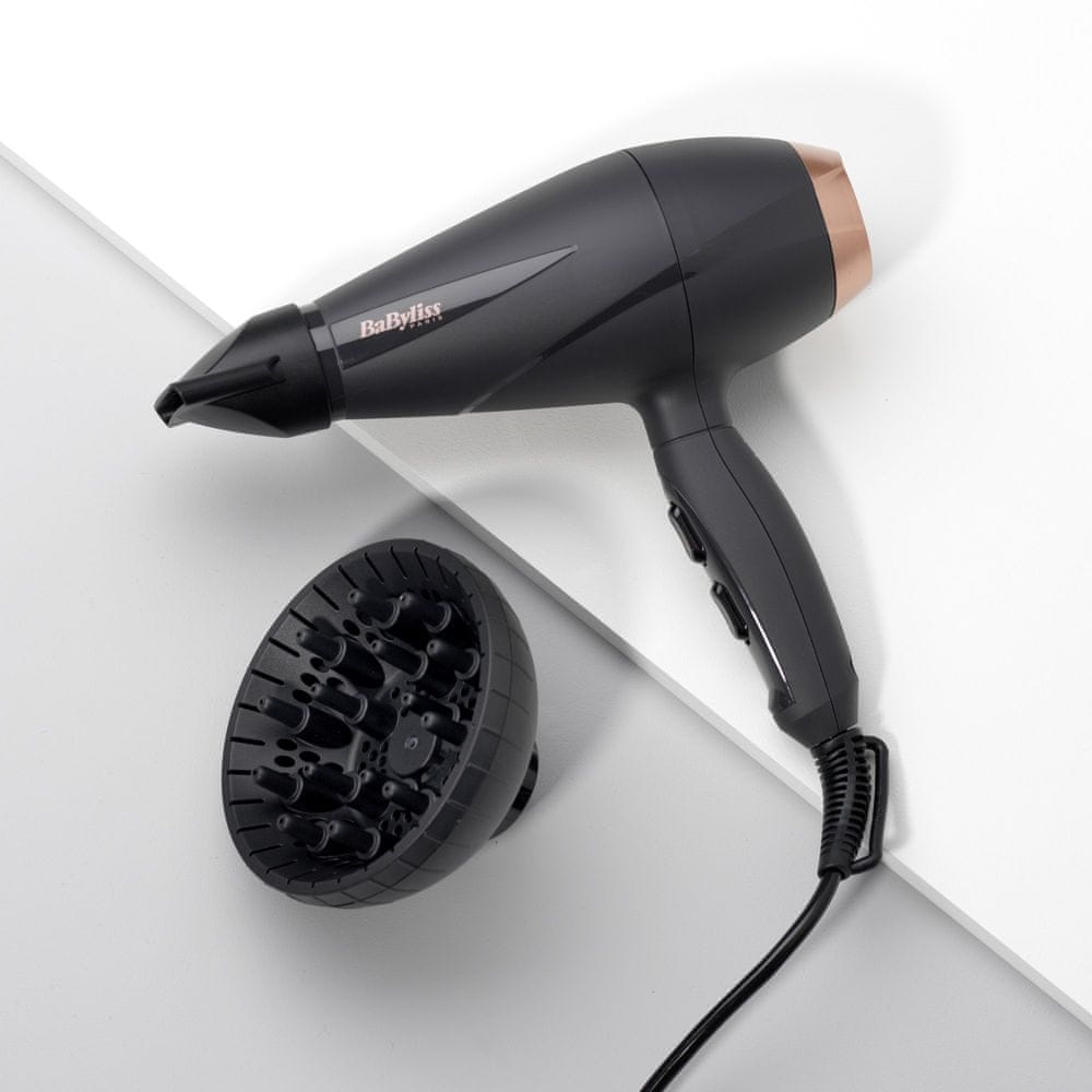 Hairdryer BaByliss Smooth Pro 6709DE 2100W ionization AC motor Manufacturer code 6709DE