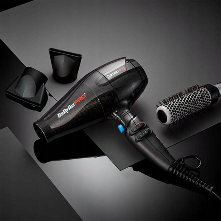 Hairdryer Babyliss Pro Caruso 2400W black ionization Cold Breathing Brand Babyliss Pro