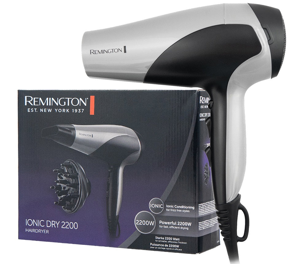 Hairdryer Remington IonicDry2200 D3190S POWERFUL 2200 W ionization Packaging status original