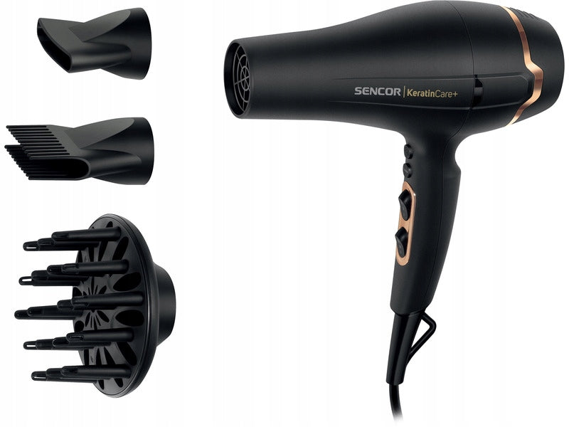 Hairdryer SENCOR SHD 8275BK Ionization