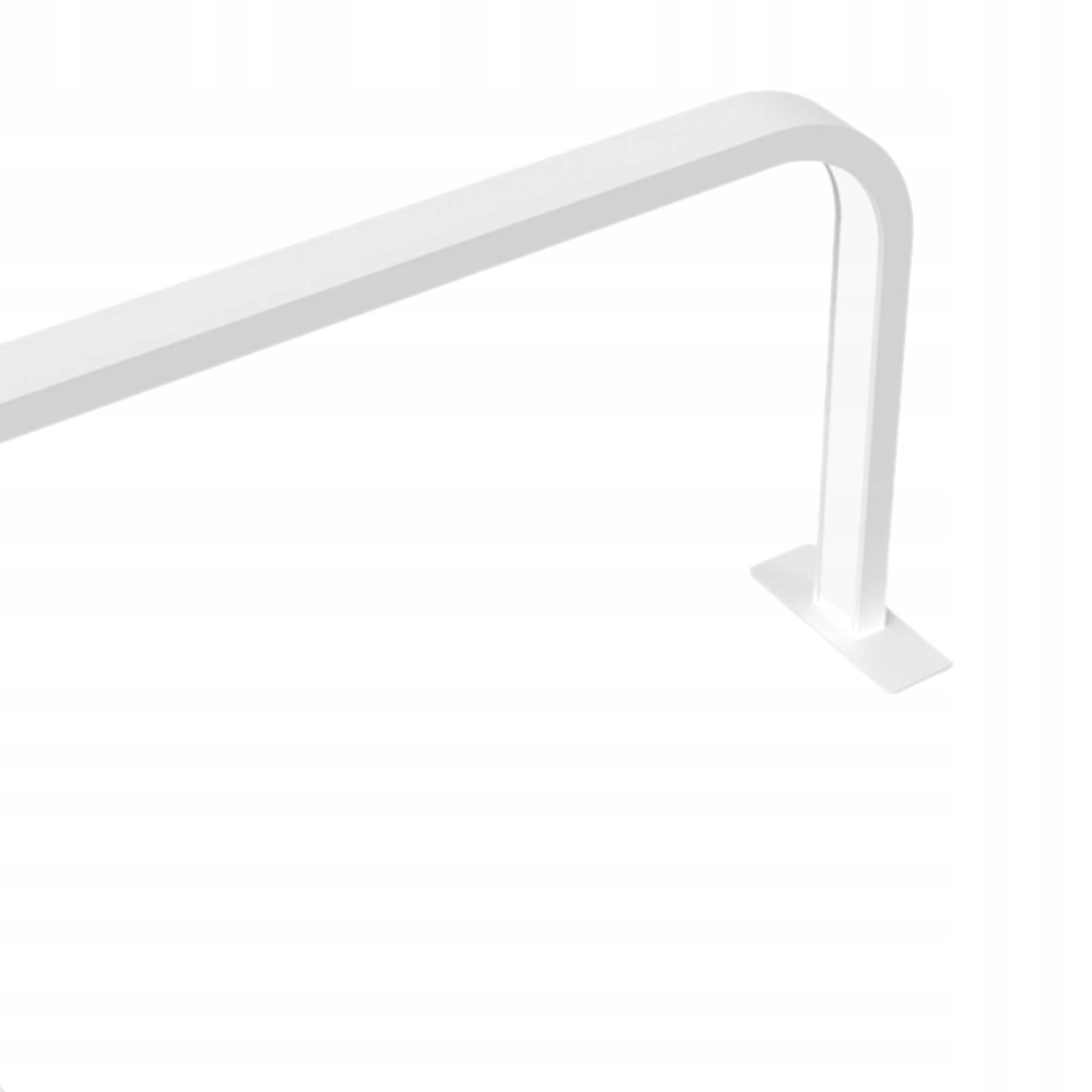 Half Moon Light for Nail Desk 13in Dimmable 3 Color Modes Lash Light white Medical device no