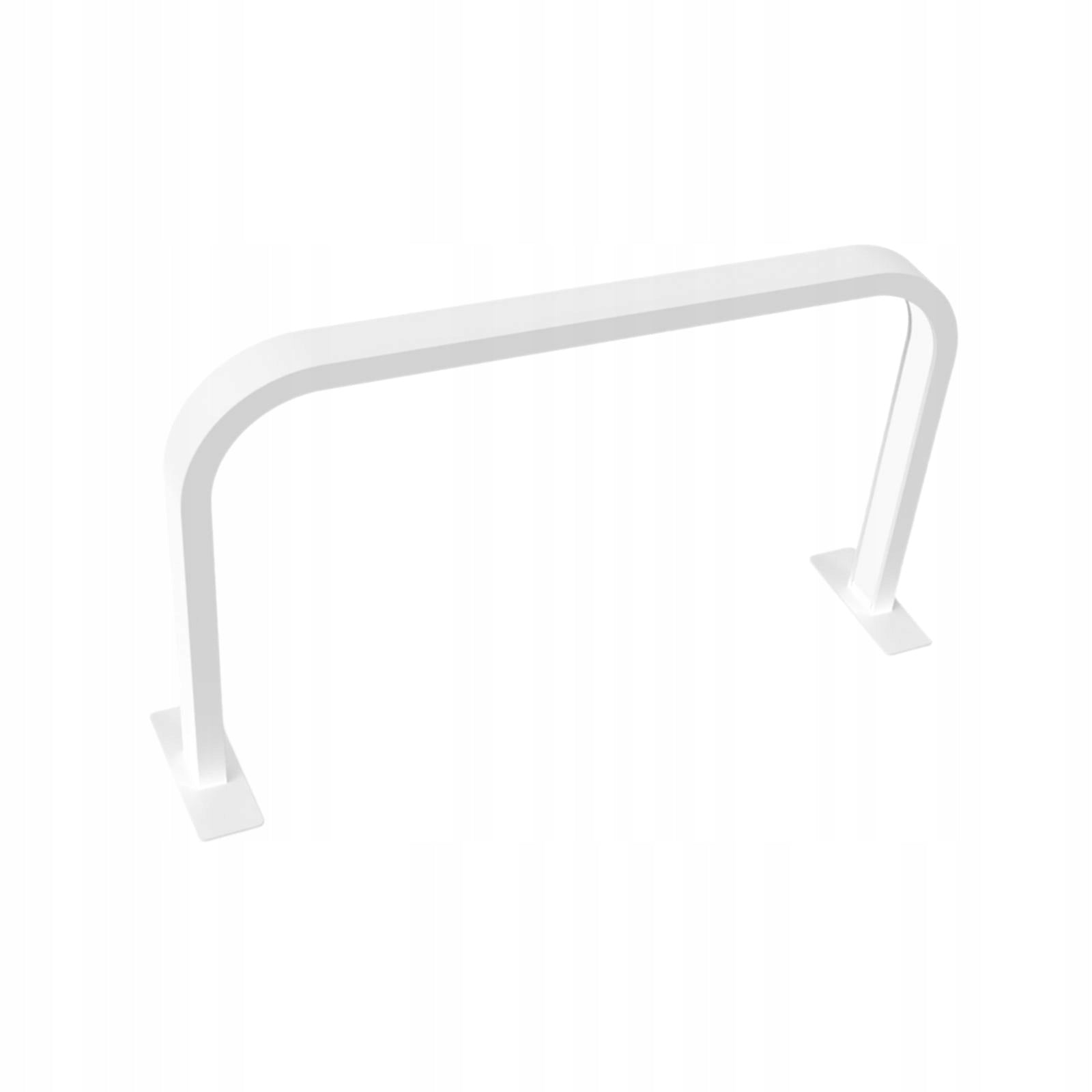 Half Moon Nail Desk Lamp 13" Dimmable Brightness 3 Color Modes U white Color white