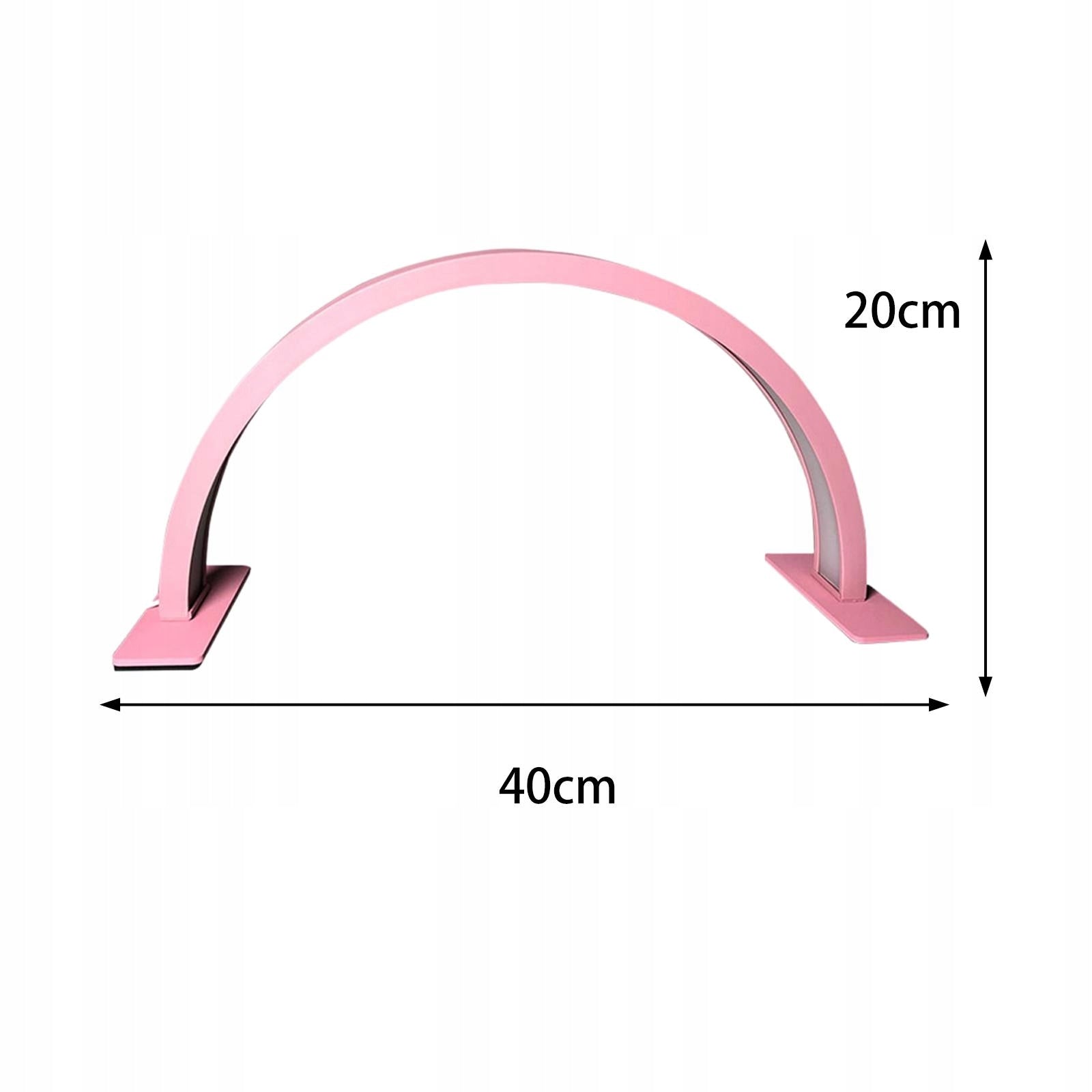 Half Moon Nail Desk Lamp 3 Color Lighting Nail Table Lamp LED Nail Pink Medical device type accessories for a medical device or a product without an intended medical purpose