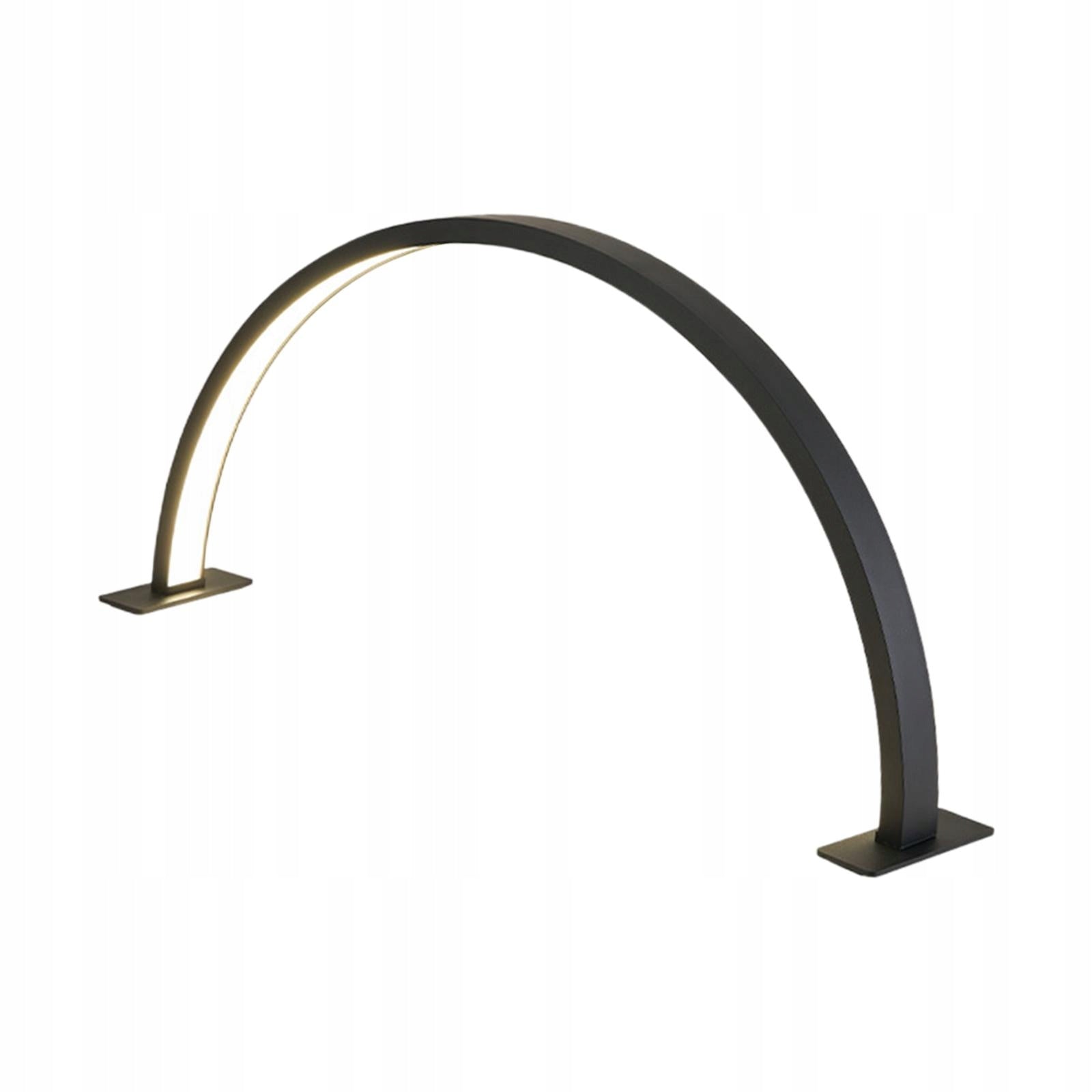 Half Moon Nail Desk Lamp Lighting Professional 3 Color 20W Nail Tech Black