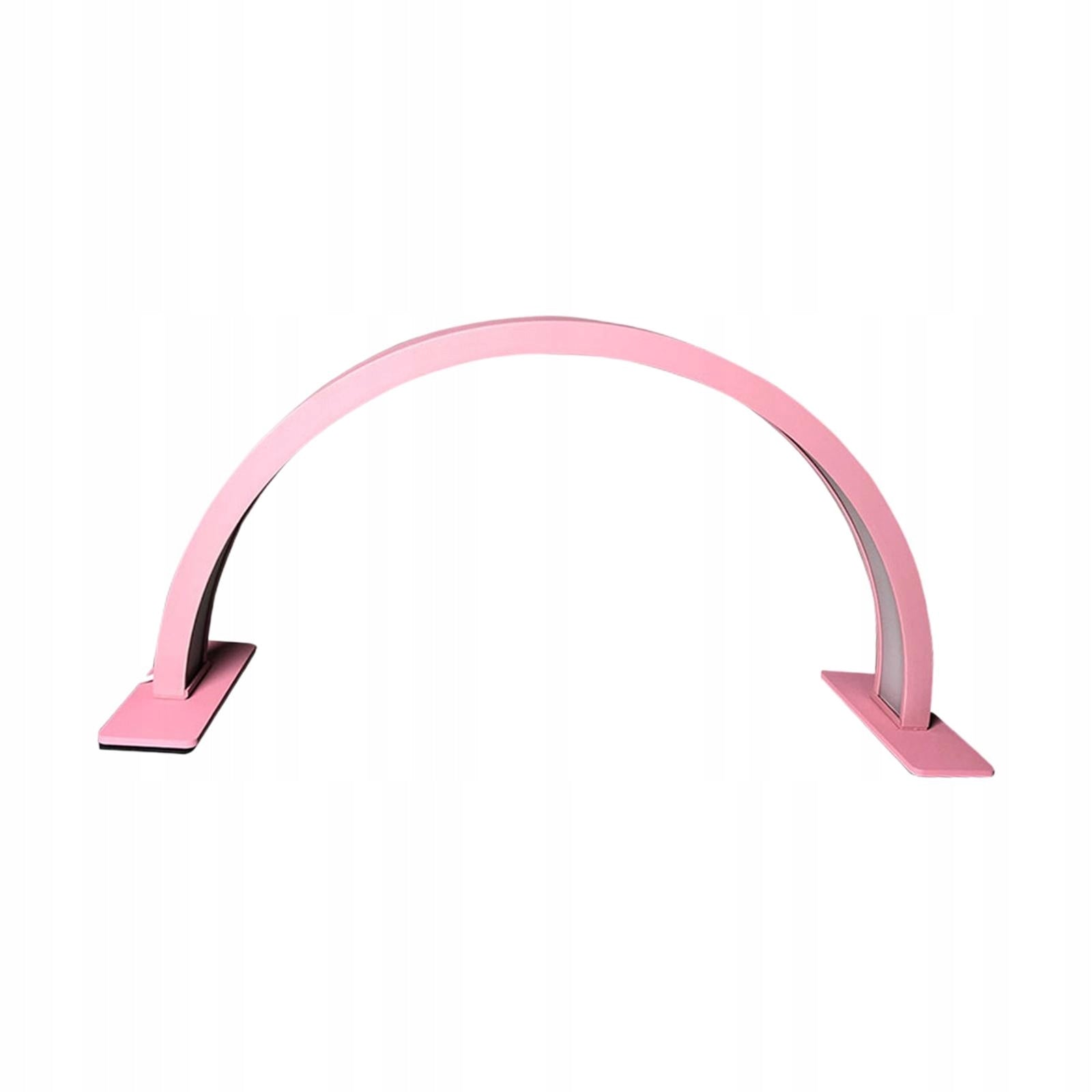 Half Moon Nail Desk Lamp Lighting Professional 3 Color 20W Nail Tech Pink