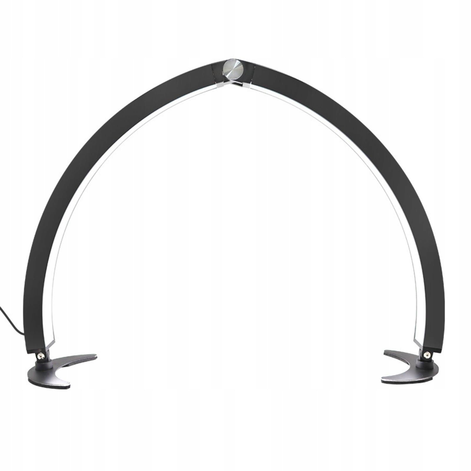 Half Moons Nail Light with Curved Base Arch Half Cosmetic Black Eu Plug