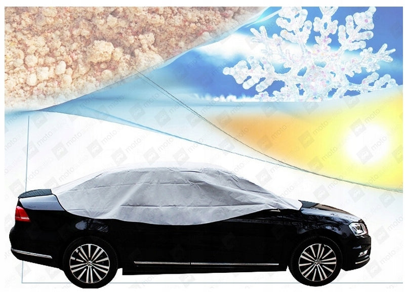 Half tarpaulin cover for windows and roof 3 layers winter summer HATCHBACK S-M Packaging status original