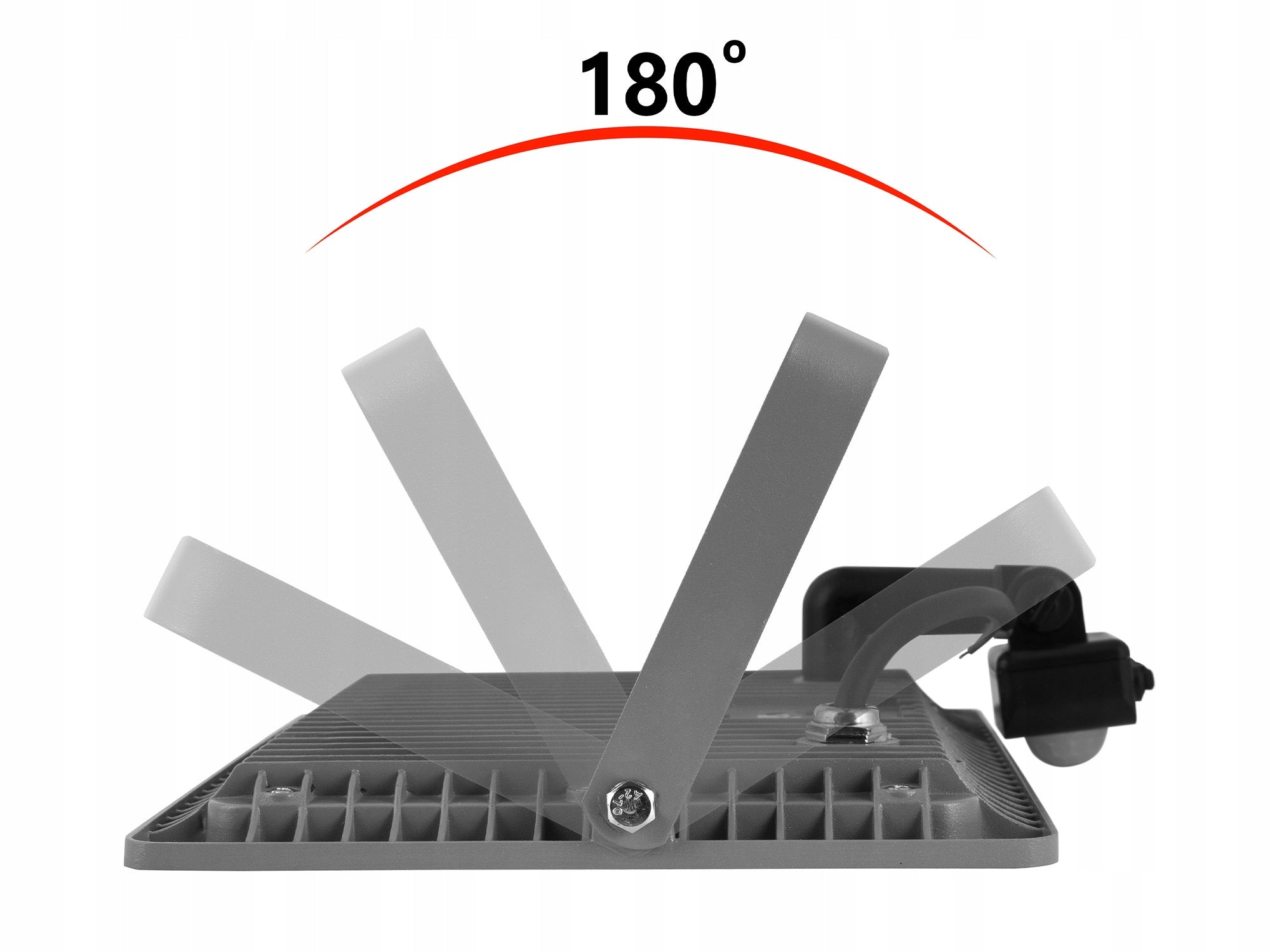 Halogen 100W LED Floodlight Headlight With Outdoor Twilight Motion Sensor Brand LEDLUX
