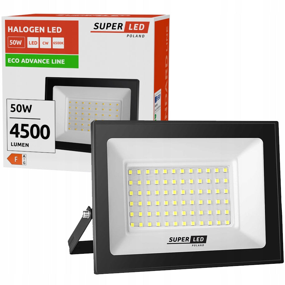 Halogen Floodlight LED Lamp 50W 4500 lm IP65 Outdoor SUPER POWERFUL 4000K