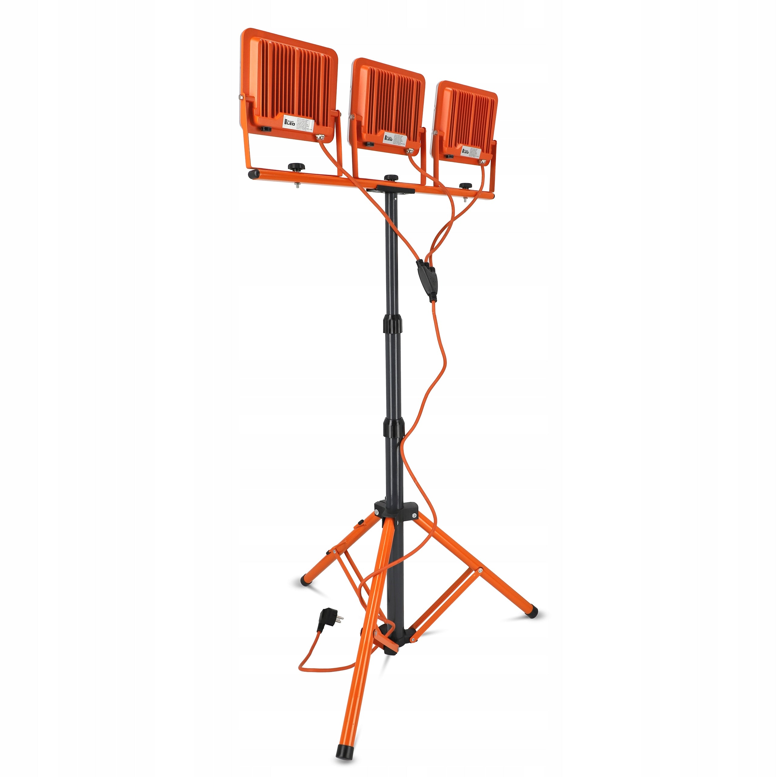 Halogen LED Building TRIPOD Floodlight 3x 50W 16500lm Work Lamp IP65 Packaging status original