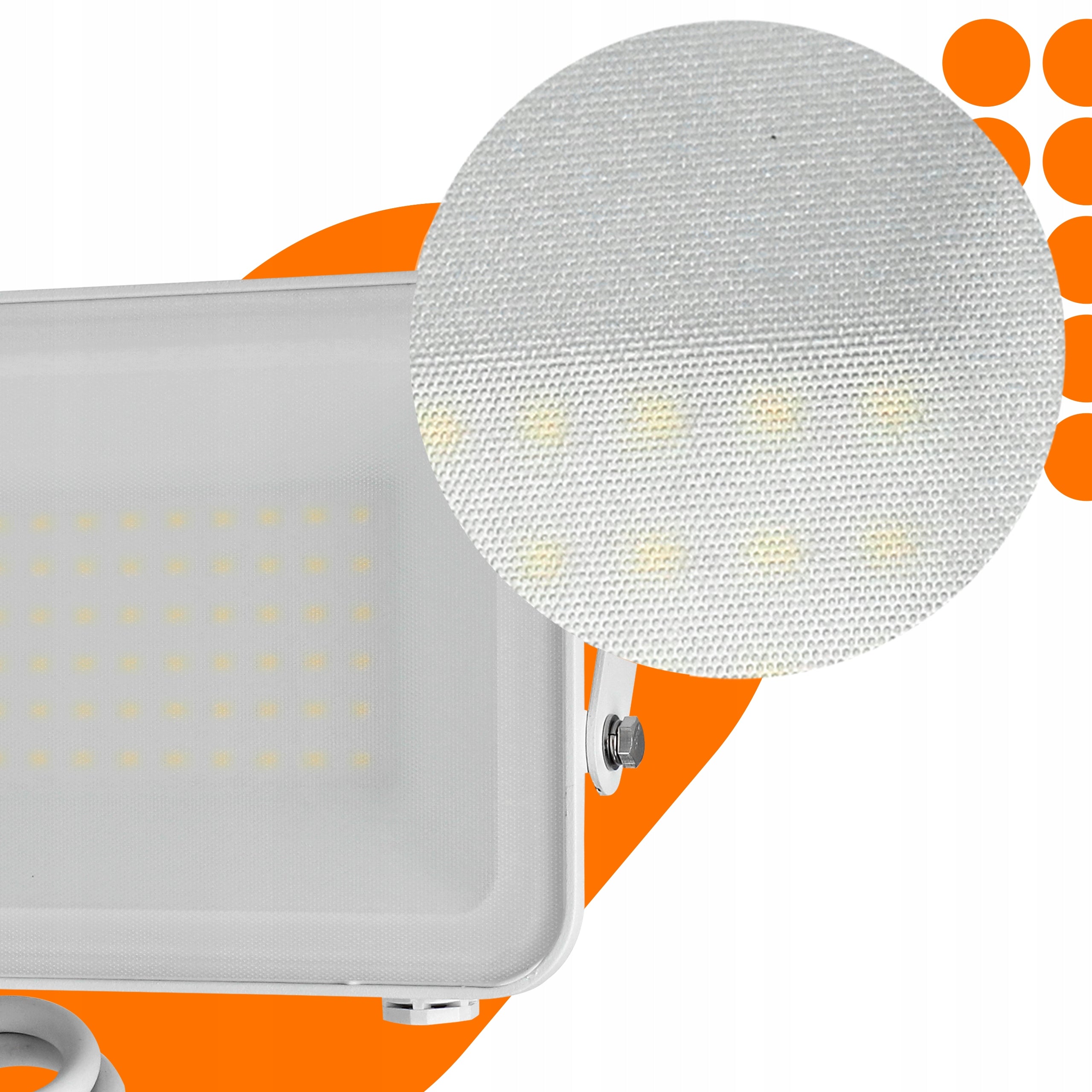 Halogen LED Floodlight 50W 4500lm IP65 Outdoor Lamp Garage Headlight Manufacturer code Naświetlacz Lampa 5776