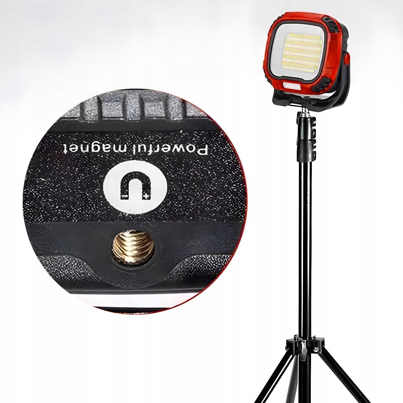 Halogen LED Floodlight Building Work Lamp Portable Powerbank USB-C Rated power 30 W