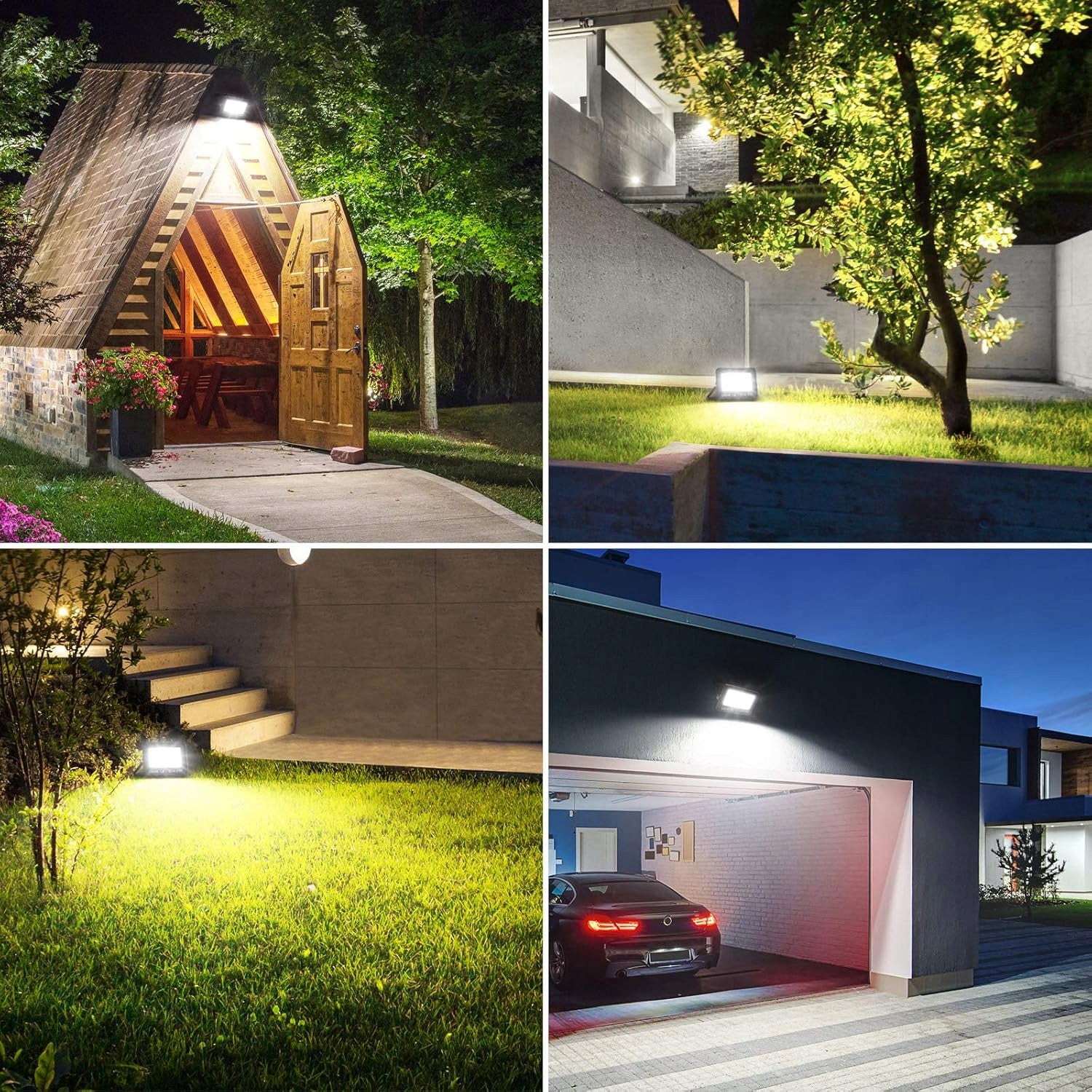 Halogen LED Floodlight Outdoor Lamp 100W IP65 Waterproof Manufacturer code Naświetlacz LED 5968