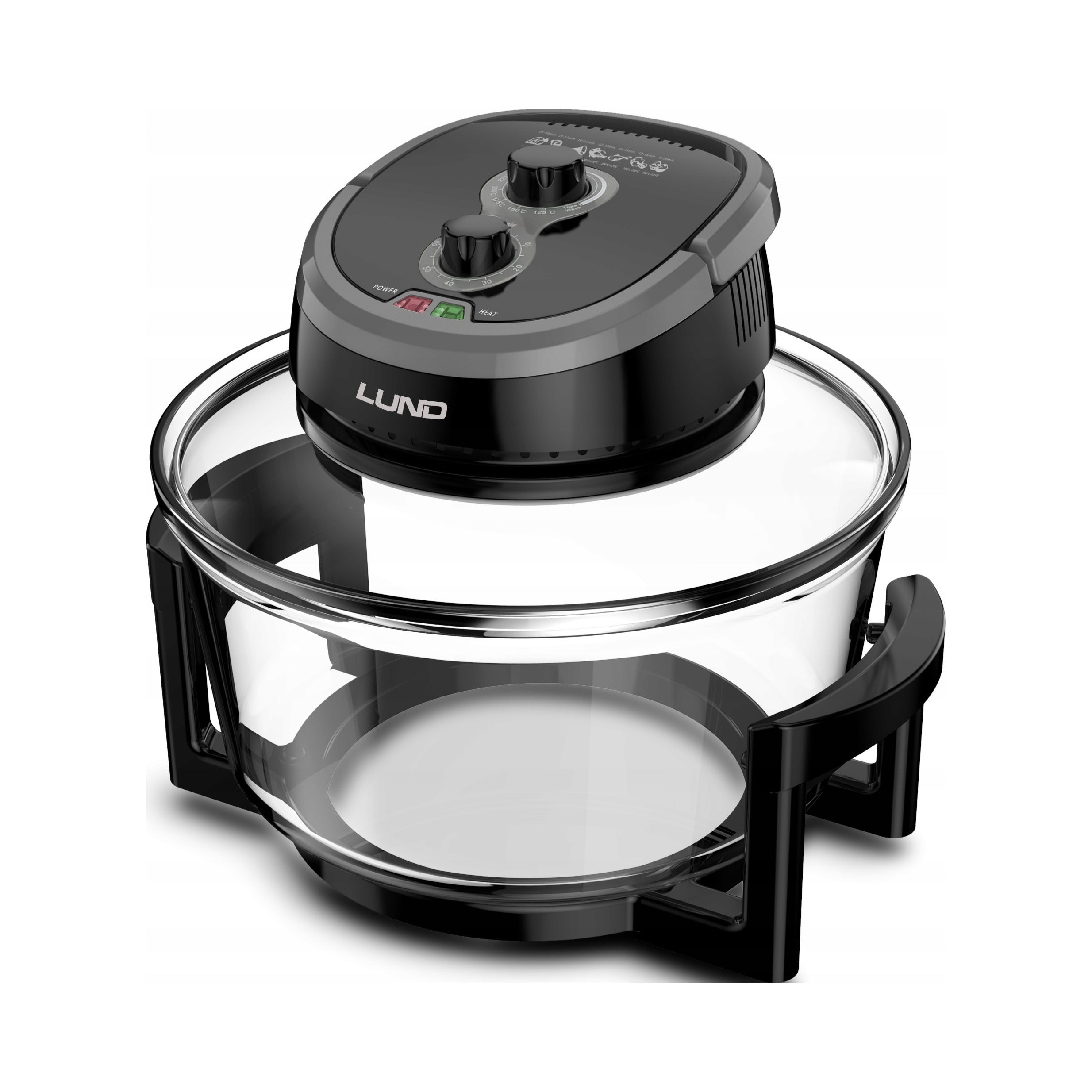 Halogen combo Lund 67642 black 17L 1400W Manufacturer code Kombiwar halogenowy Lund 67642 moc 1400W 17l