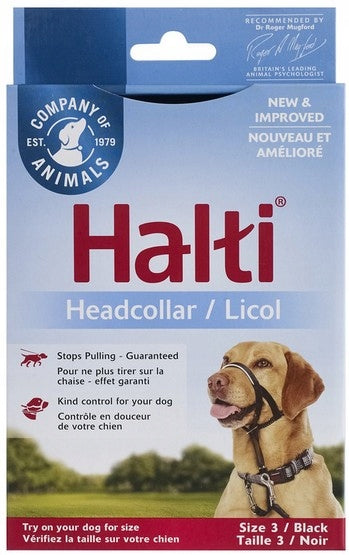Halti Canteen - bridle collar size 3 black Manufacturer code 13617