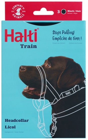 Halti Canteen - bridle collar size 3 black