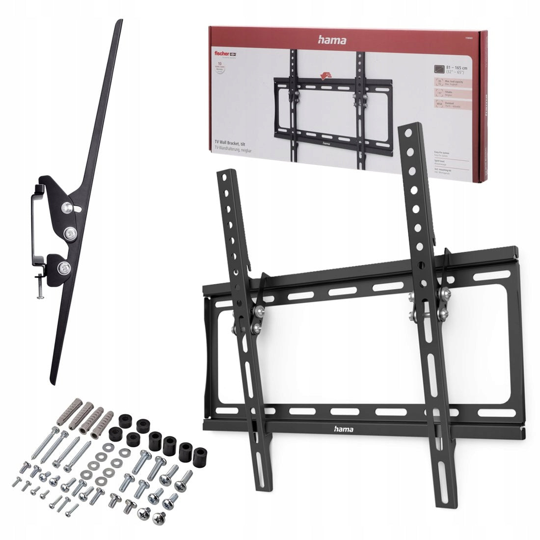 Hama universal VESA TV mount 400X400 adjustable up to 75 inches