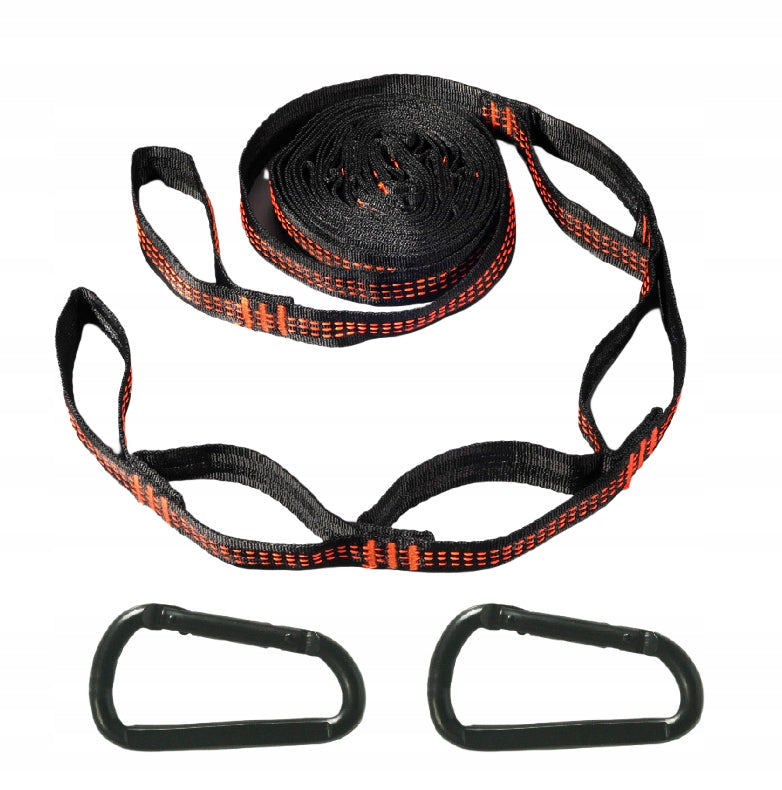 Hammock Attachment Kit Tree Straps Up to 250kg for Heavy Loads Packaging status original