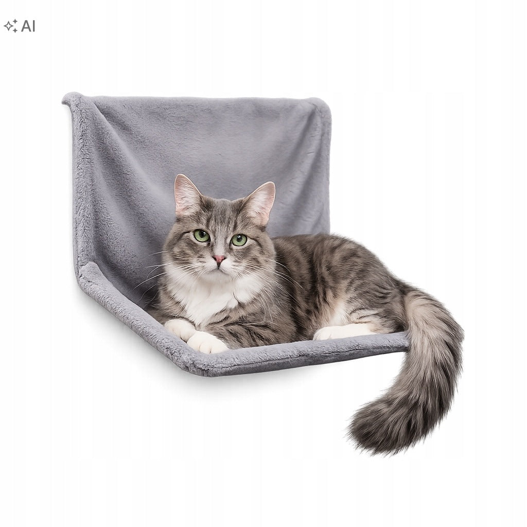 Hammock Cat Bed for Calorifer Heater 45x30cm Grey Packaging status original