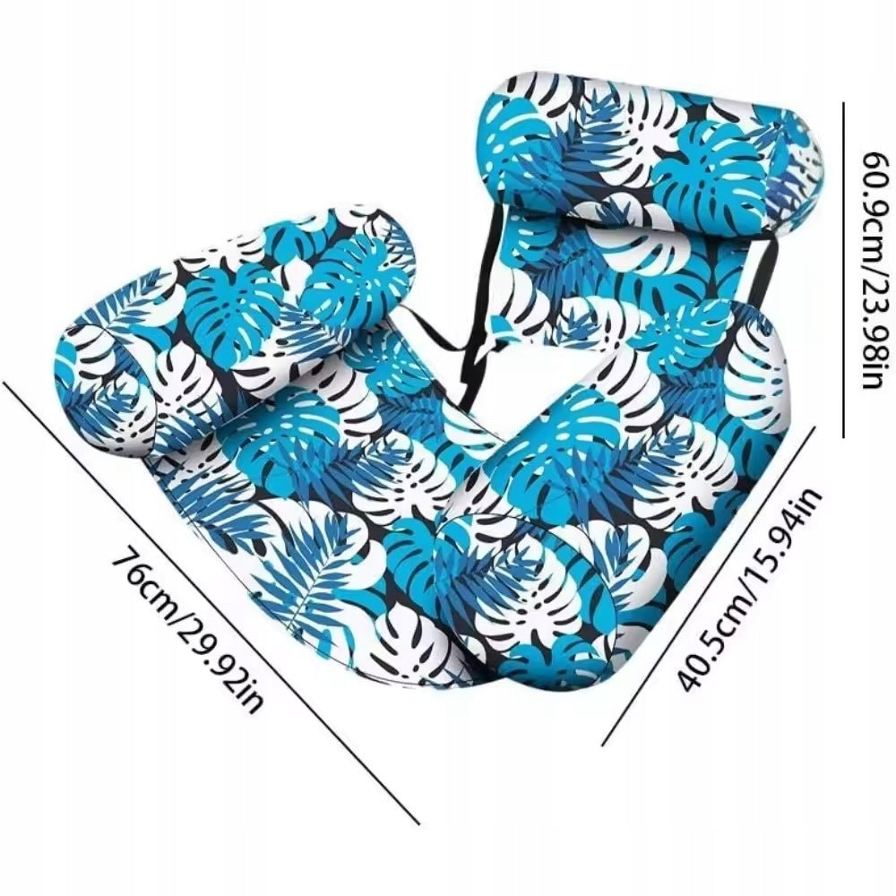 Hammock water mattress for swimming chair lounger inflatable wheel for swimming pool Brand MEMFLOW