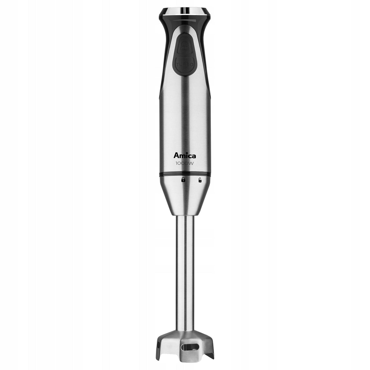 Hand Blender Amica BD 8011 1000W Silver for Mixing Shredding Brand Amica