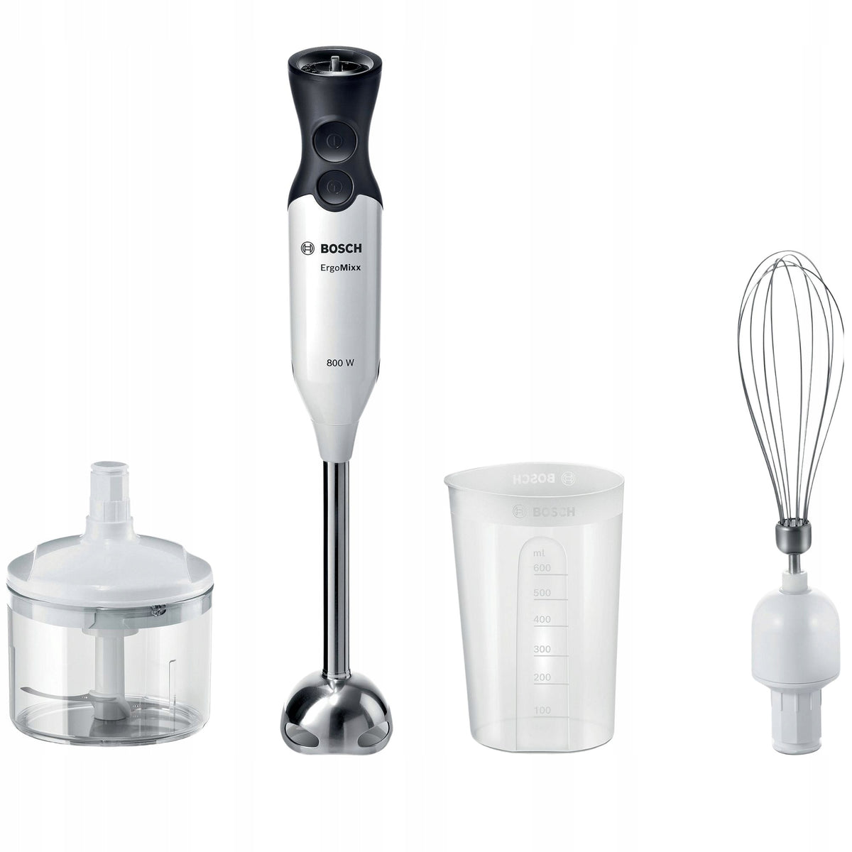 Hand Blender Bosch MS6CA4150 800W 12 Speed Turbo SoftTouch Function