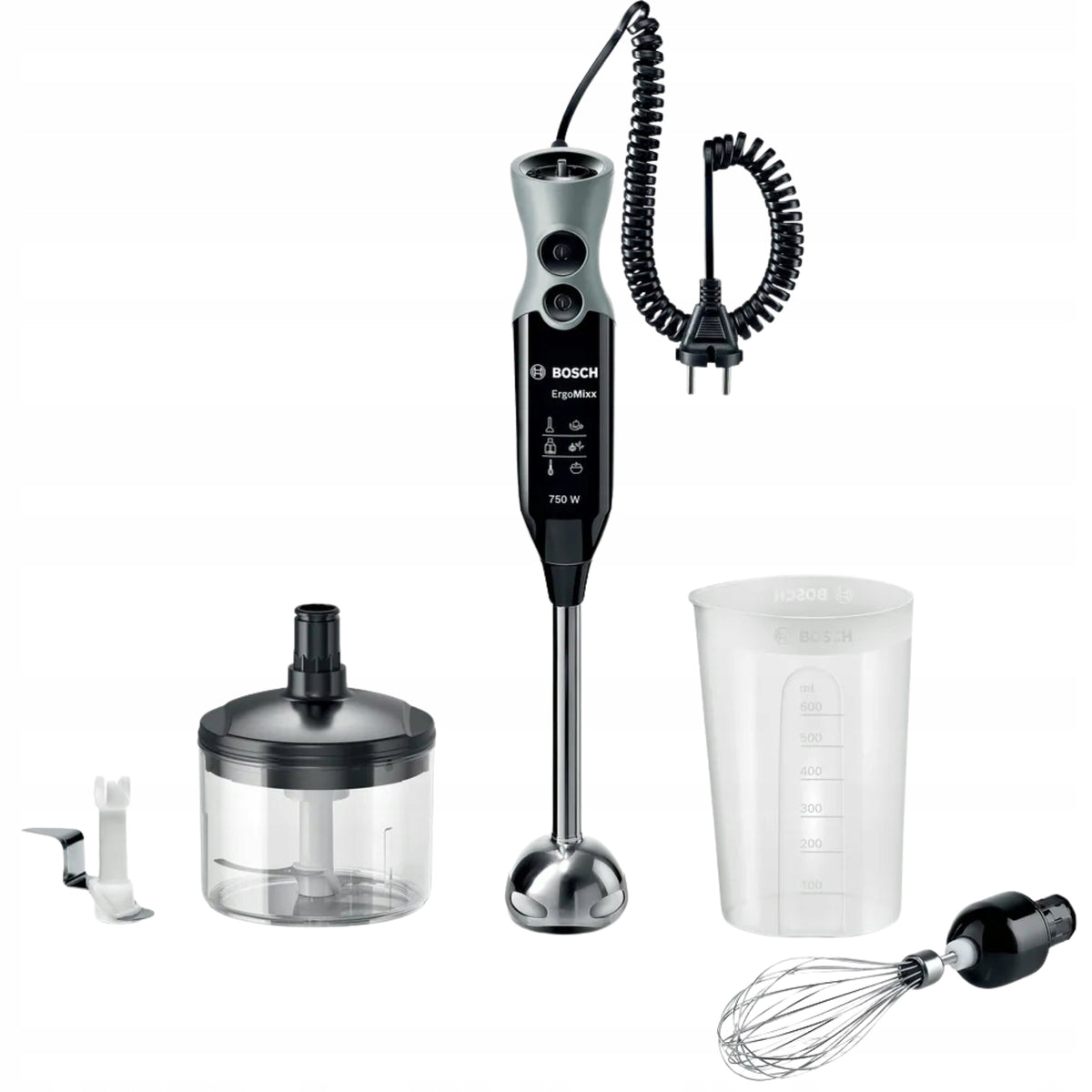 Hand Blender Bosch MSM67170 750W 12 Speed Turbo Shredder