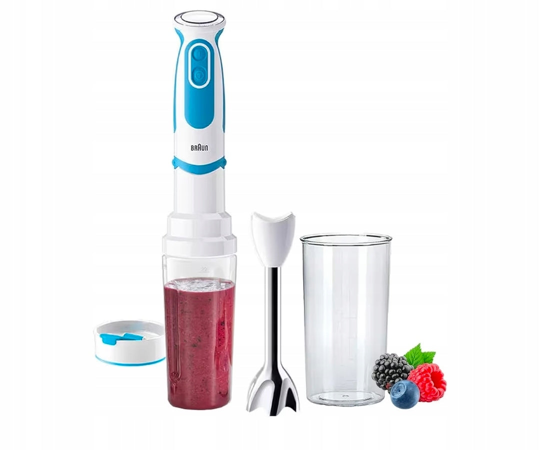 Hand Blender Braun MQ5251 1000 W 21 Speed Turbo White Container 600 ml
