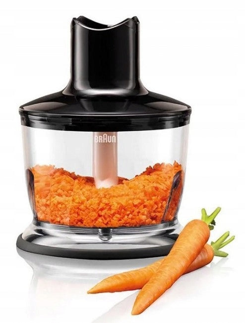 Hand Blender Braun MultiQuick 7 MQ 7035X - 1000W, Black Container size 0.6 l
