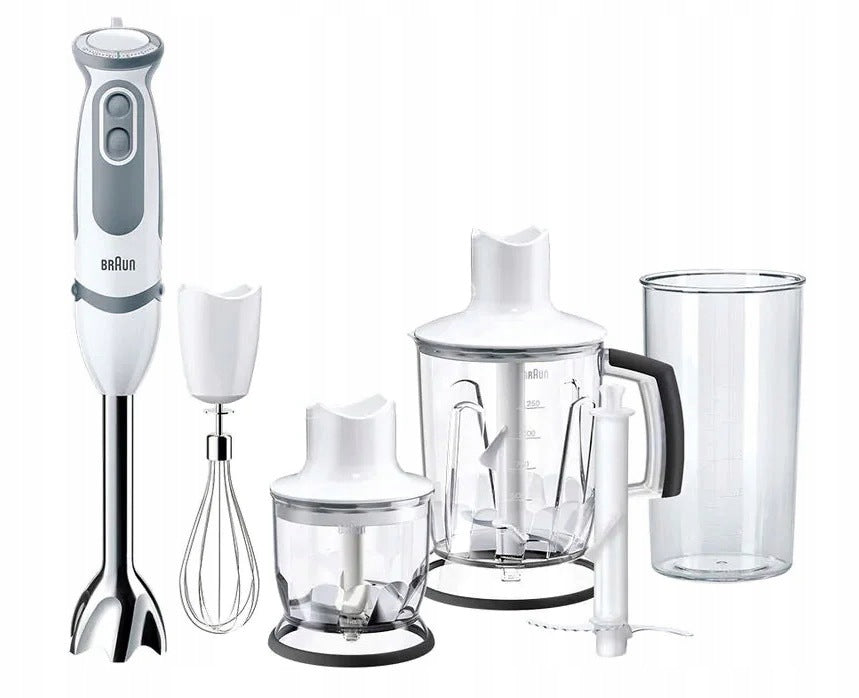 Hand Blender Braun Multiquick 5 Vario MQ5245WH 1000W with Accessories 5in1
