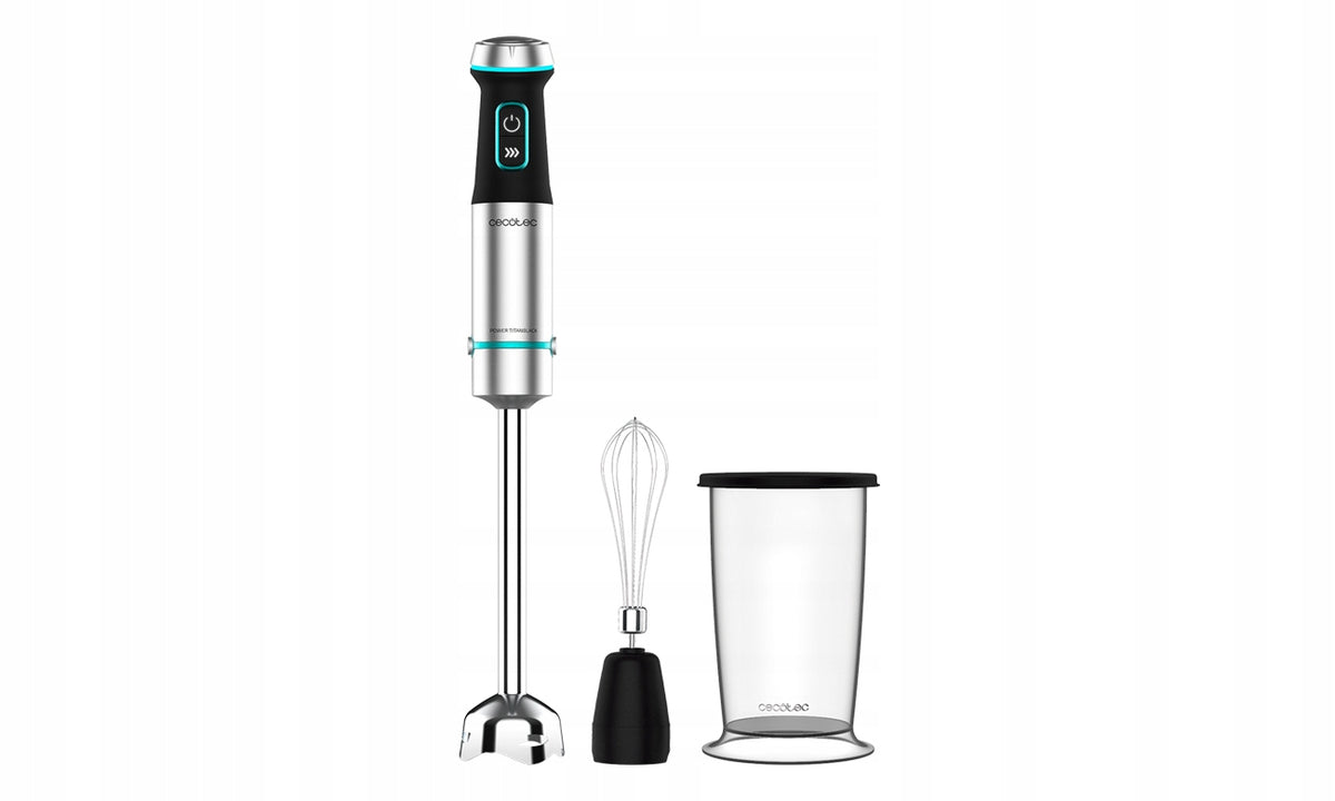 Hand Blender Cecotec Power Titan Black XL 1200 Cream 1200 W silver/grey